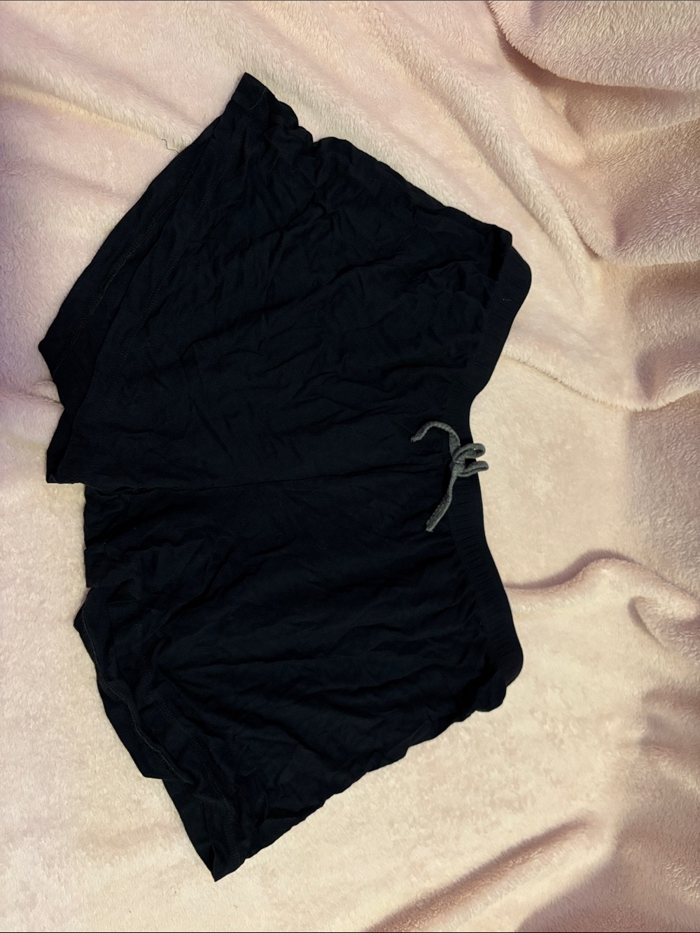 Black Women's Lounge Shorts - Classic Comfort